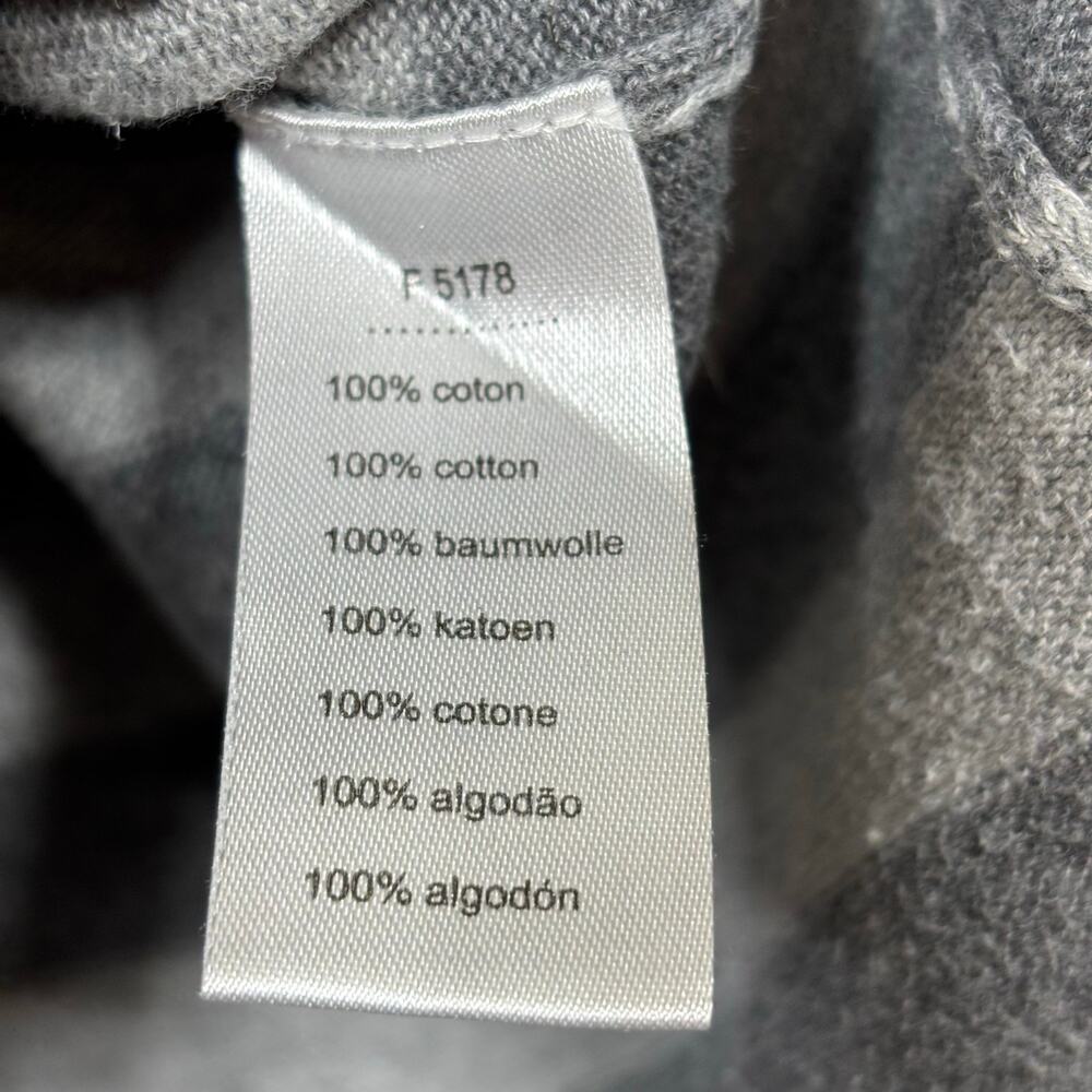 Lacoste‎ Men’s Striped Sweater 3XL Gray Preppy Minimalist Softcore Quiet Luxury - Picture 5 of 8